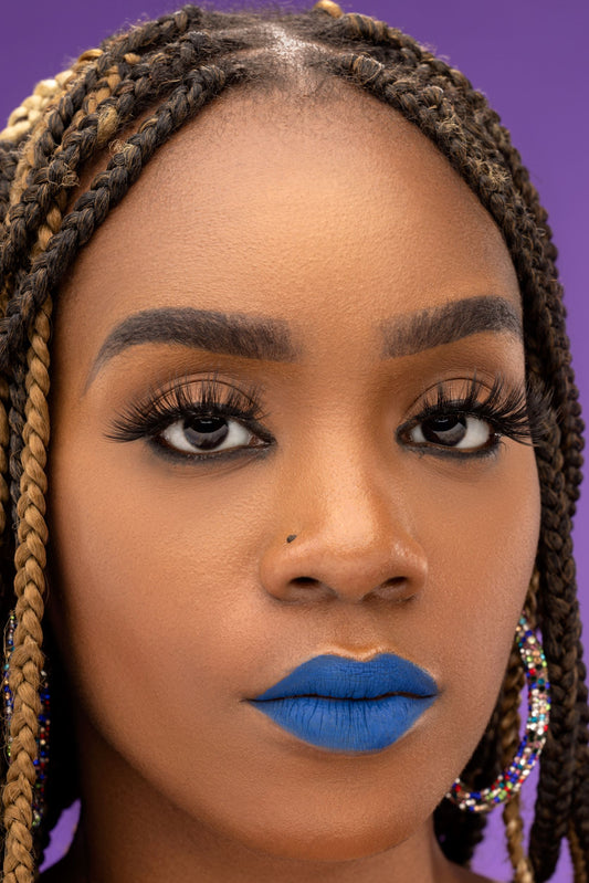 BC Blue 9-5 Liquid Matte Lipstick