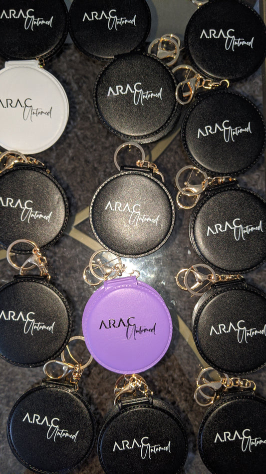 Cosmetics Mirror Keychain