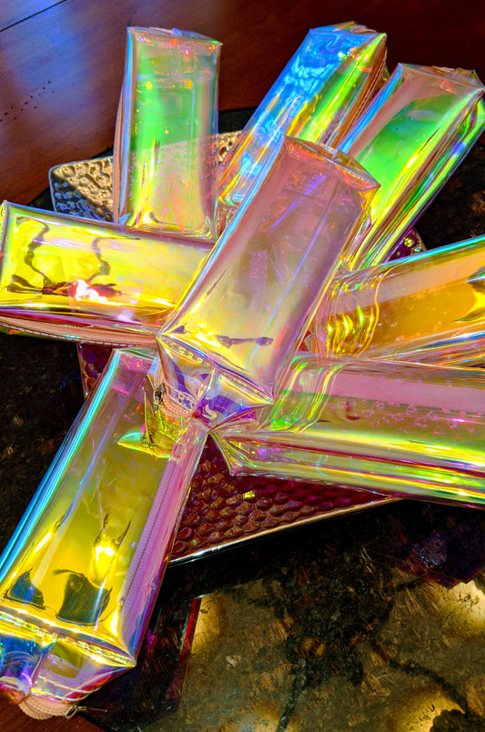 Holographic Makeup Pouch